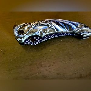 Dragon knife blue colore